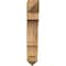 Ekena Millwork Balboa Arts & Crafts Rough Sawn Bracket, Western Red Cedar, 4"W x 16"D x 24"H BKT04X16X24BOA03RWR - alternate 4